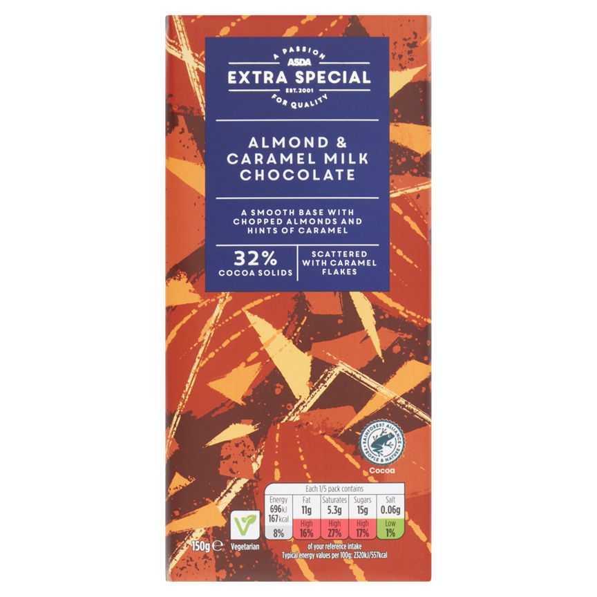 ASDA Extra Special Almond & Caramel Milk Chocolate GOODS ASDA   