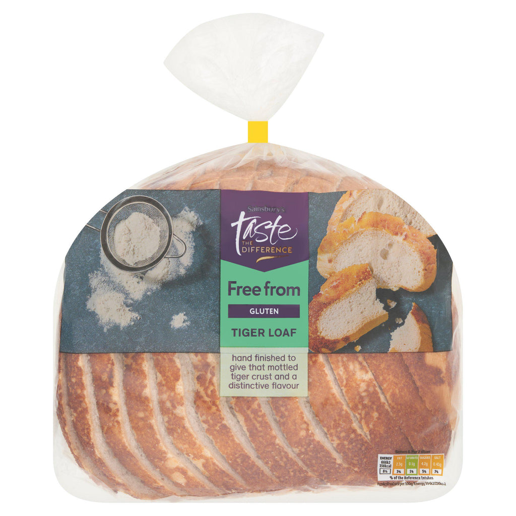 Sainsbury's Free From Tiger Loaf, Taste the Difference 400g