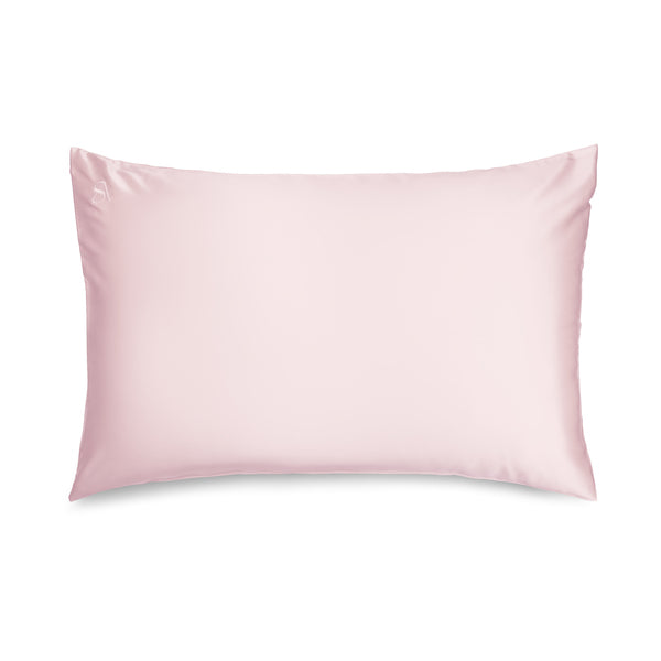 Silk Addict mulberry silk pillowcase pale pink 75x50cm (British brand)