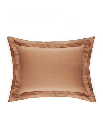 Harrods Hamam Alya Frame Oxford Pillowcase (50cm x 70cm)- Buy online at McGrocer