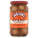 Sarson's Hot & Spicy Onions 460g GOODS Sainsburys   