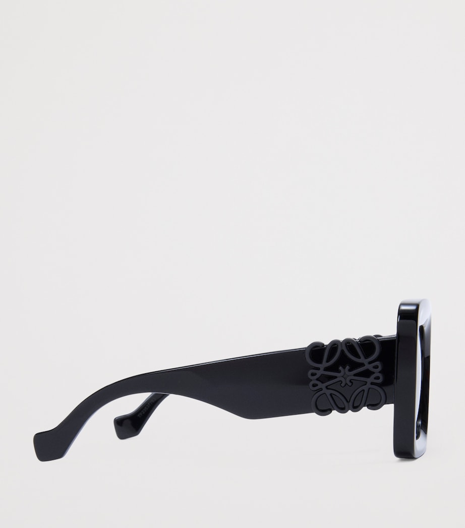 LOEWE bevelled square sunglasses, imported from the UK