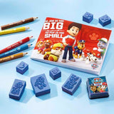 Totum Paw Patrol stamp set with notebook and pencils (British brand)
