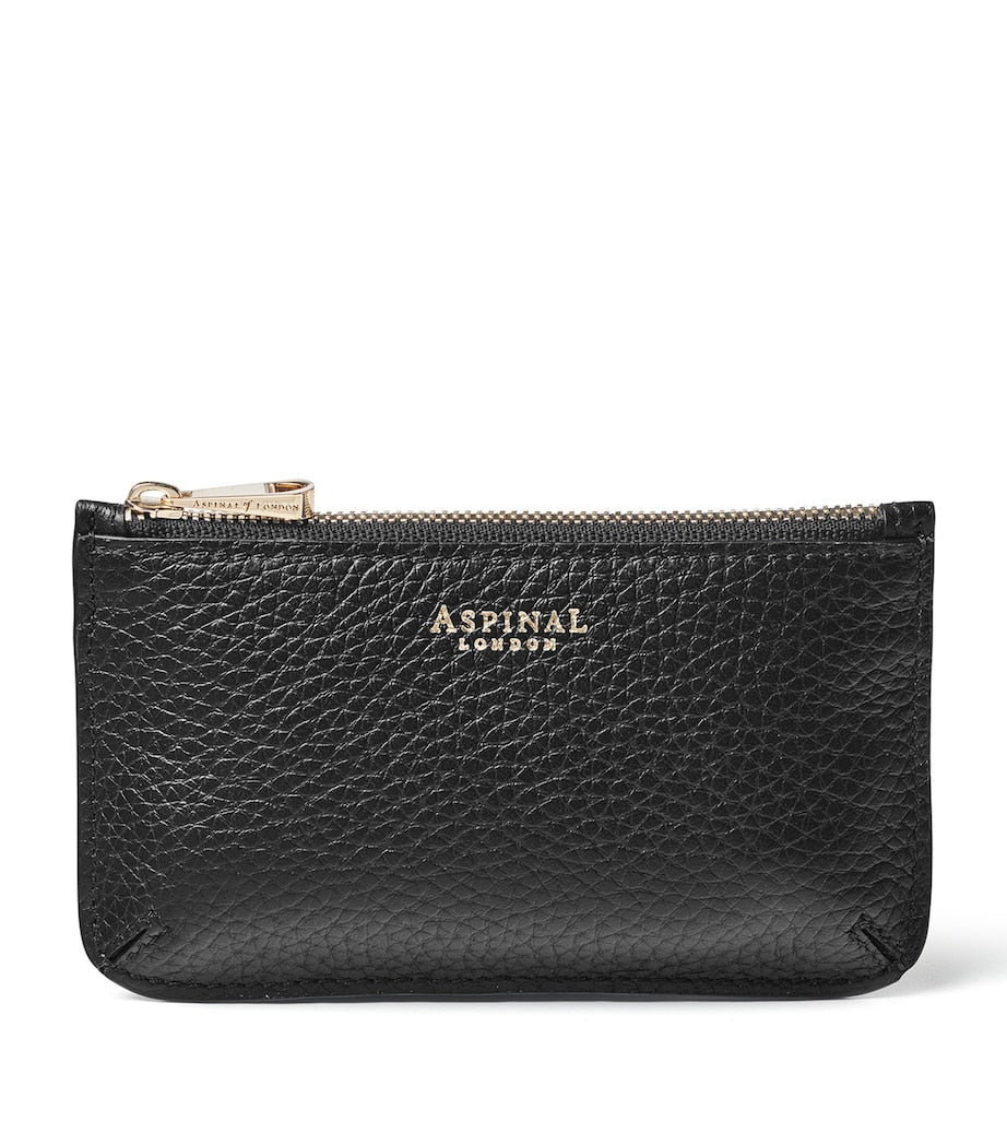 Aspinal of London leather card holder 8x14cm, UK version