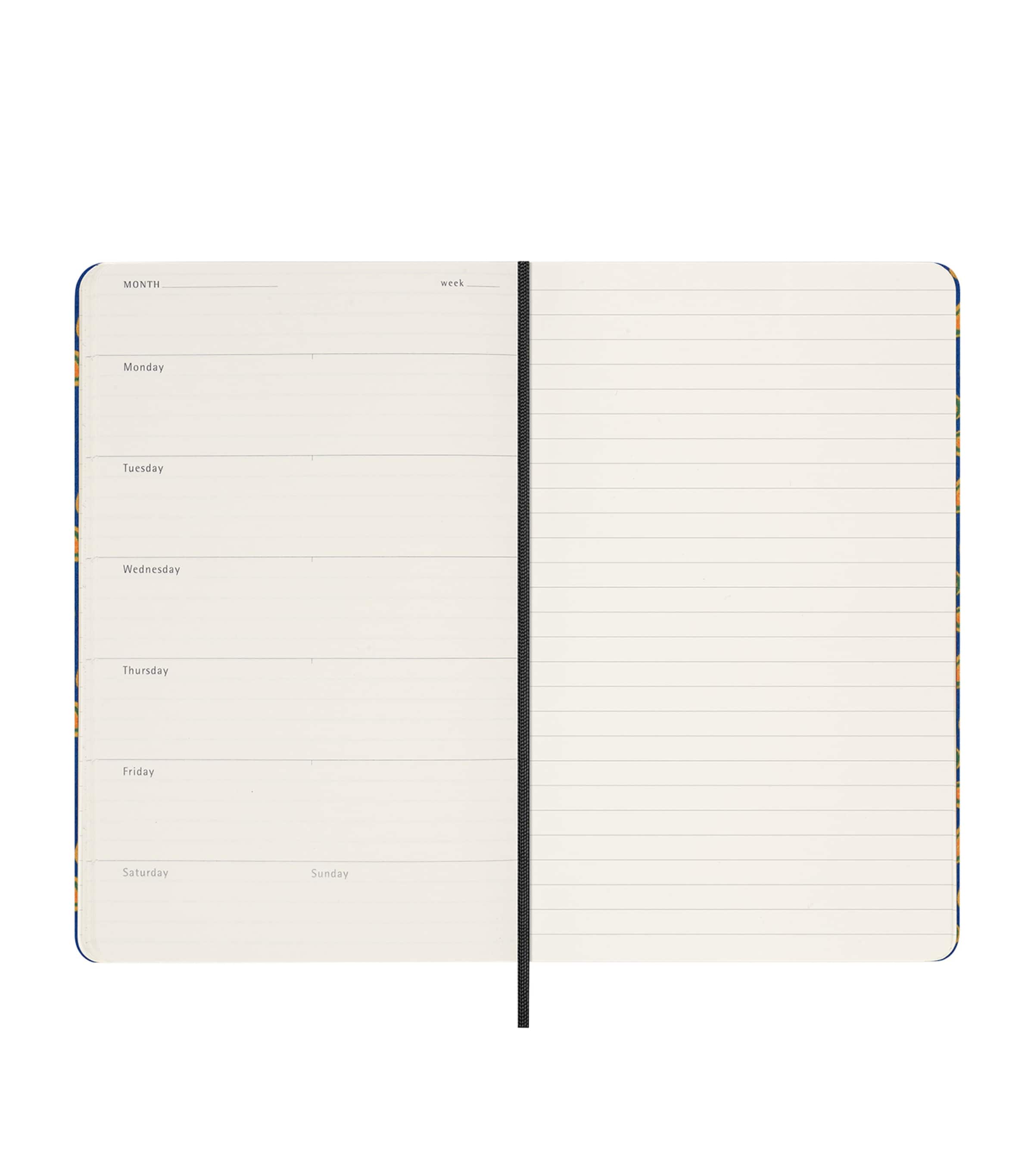 Moleskine silk undated planner 21cm x 13cm, imported from the UK