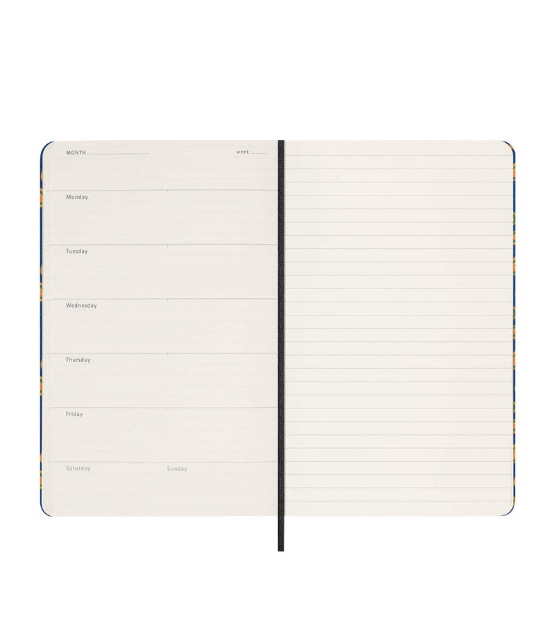 Moleskine silk undated planner 21cm x 13cm, imported from the UK