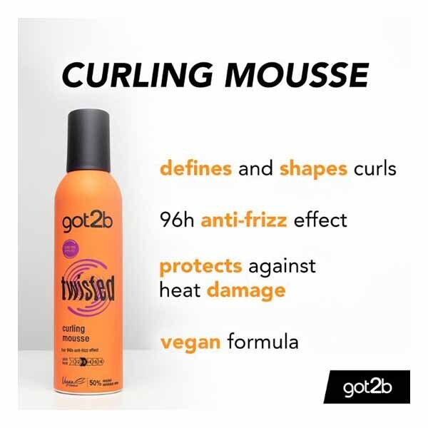 got2b Twisted Curling Mousse 250ml GOODS Superdrug   