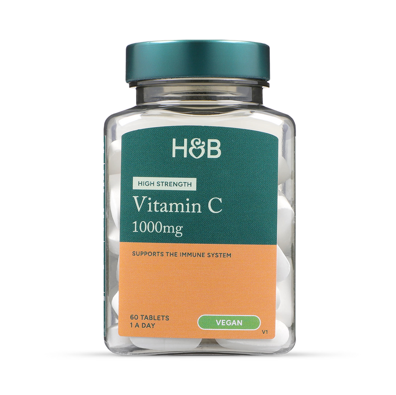 Holland & Barrett Vitamin C 1000mg tablets 60, UK version
