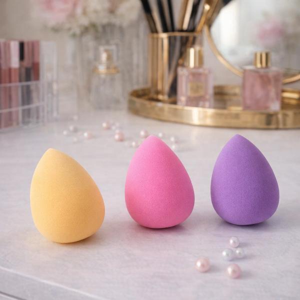 Danielle Creations makeup blending sponge set 3pcs (British brand)