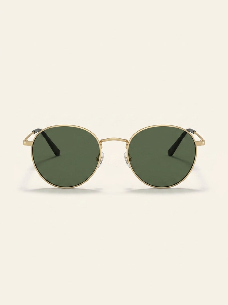 Gucci GG1875S oval metal sunglasses gold hardware, imported from the UK