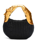 Schiaparelli Anatomy basket bag calfskin metal handle, UK version
