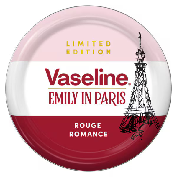 Vaseline Emily in Paris lip balm tin 20g (British brand)