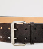 Ralph Lauren distressed calfskin belt (British brand)