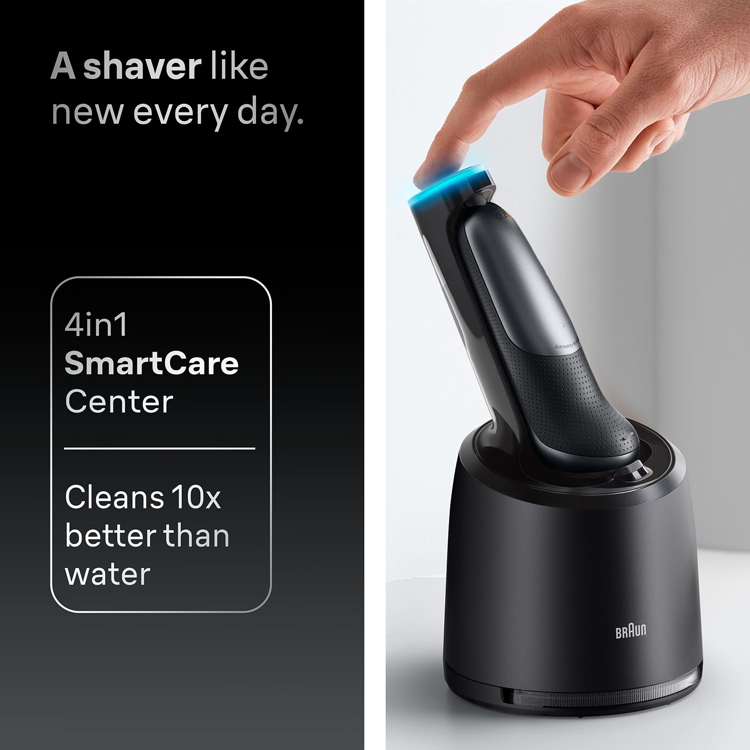 Braun Series 7 shaver with SmartCare Center (British brand)