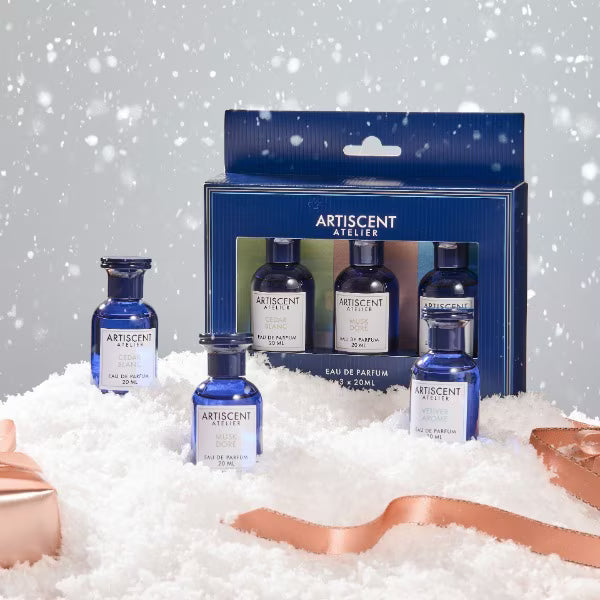 Artiscent male fragrance gift set 3x20ml - British product