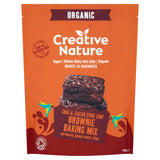 Creative Nature Chia & Cacao Chocolate Chip Brownie Mix 400g GOODS Sainsburys   