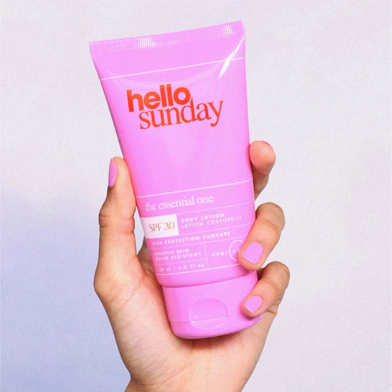 Hello Sunday SPF 30 body lotion 150ml, UK version