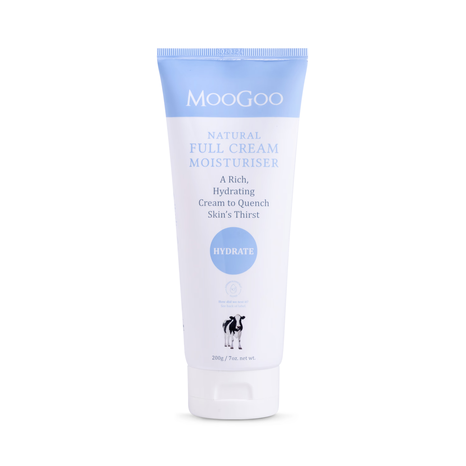 MooGoo Full Cream Moisturiser 200g, imported from the UK