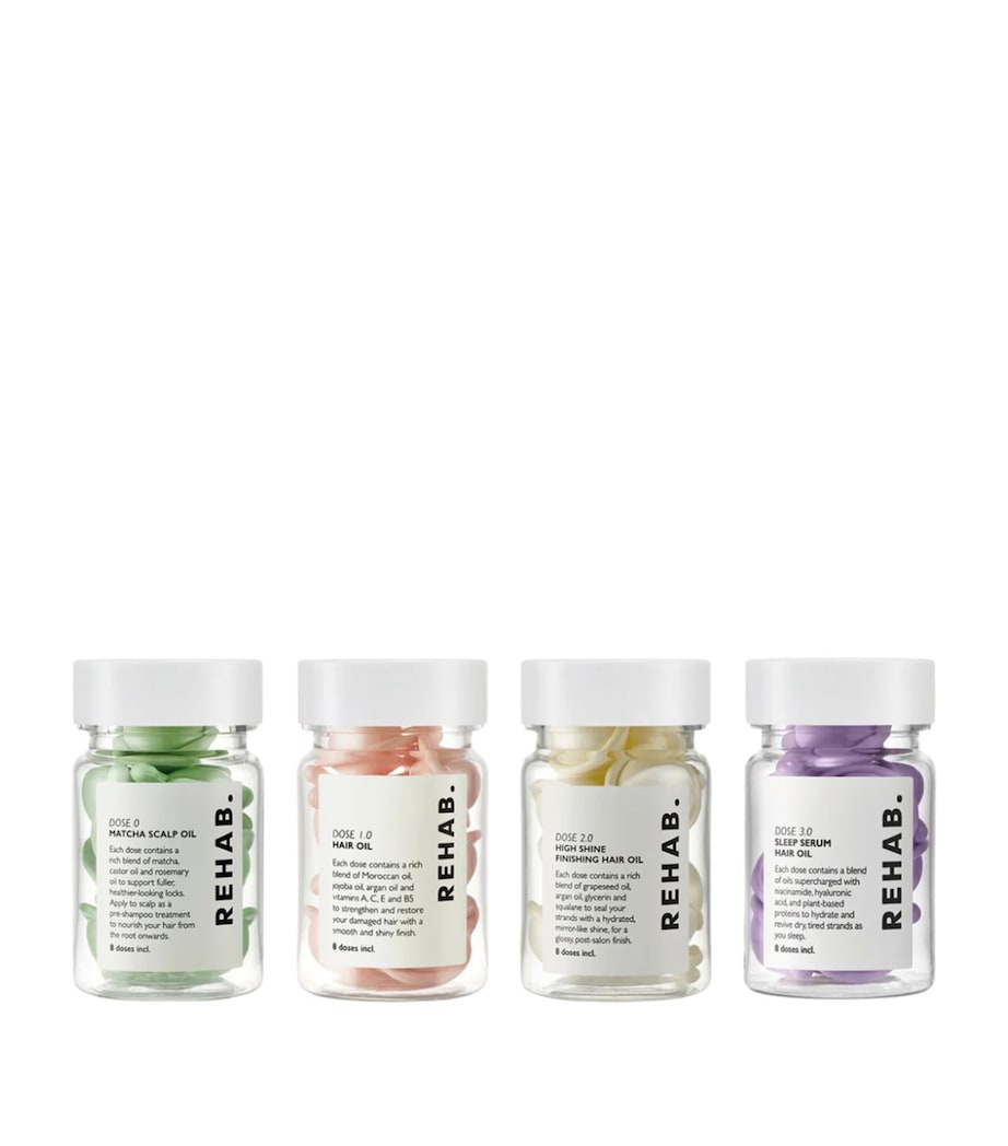 REHAB Mini Dose Hair Oil Gift Set, imported from the UK