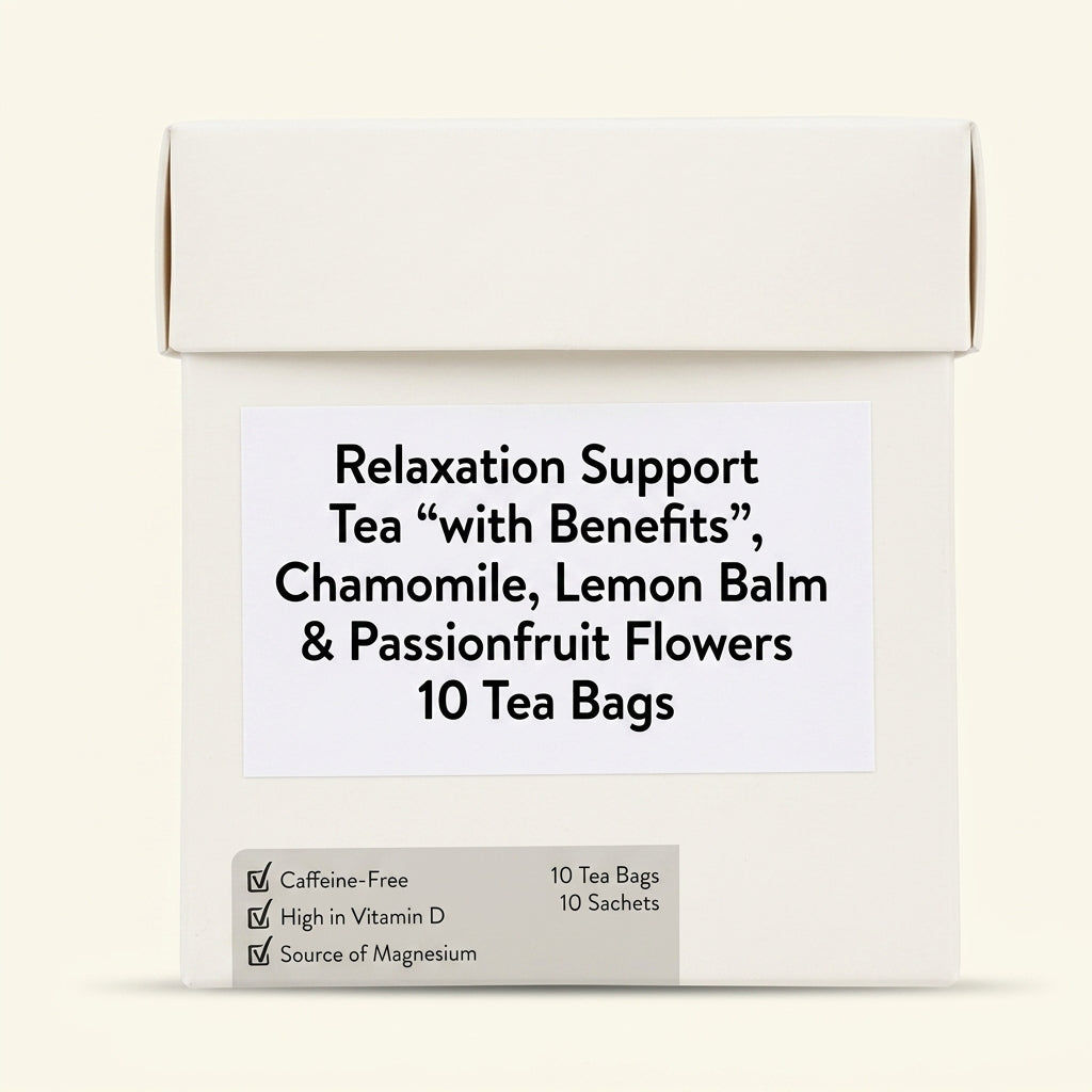 Holland & Barrett Relaxation Support Tea 10 Tea Bags, UK version