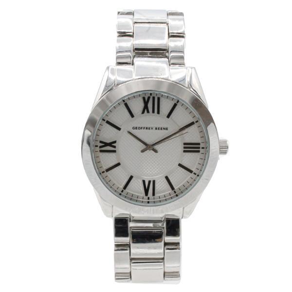 Geoffrey Beene silver men's watch GB8071SL, imported from the UK