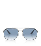Lunettes de soleil carrées en métal Ray-Ban, version UK