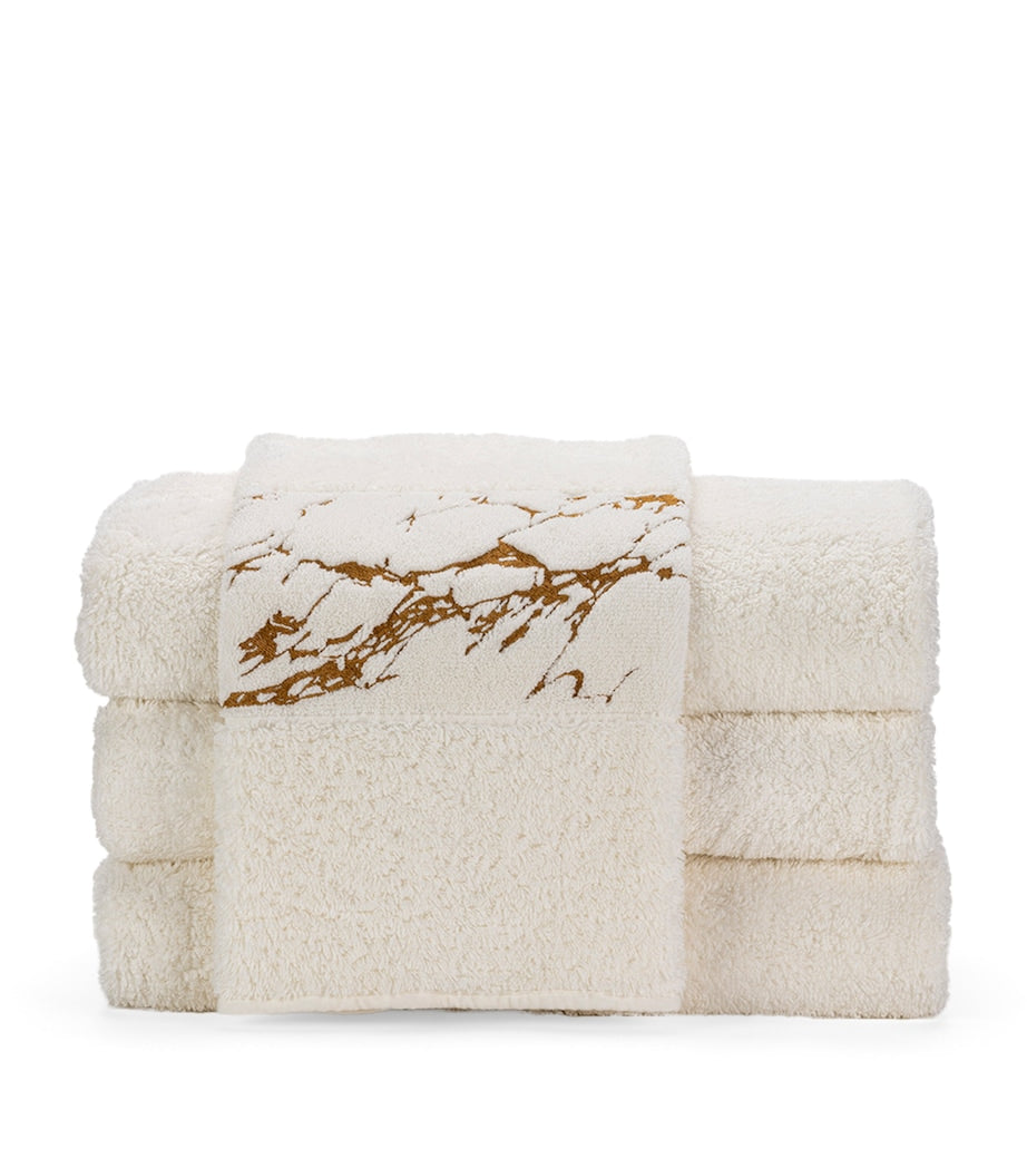 Abyss & Habidecor Egyptian cotton guest towel, imported from the UK