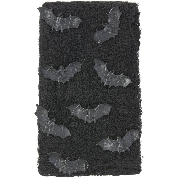 Smiffys Bat Creepy Cloth Kit with gauze and bats UK version