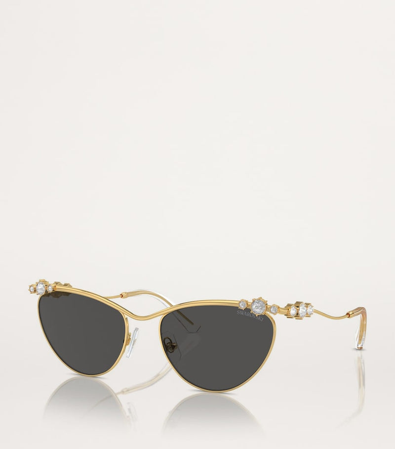 Swarovski Metal SK7017 Sunglasses (British brand)