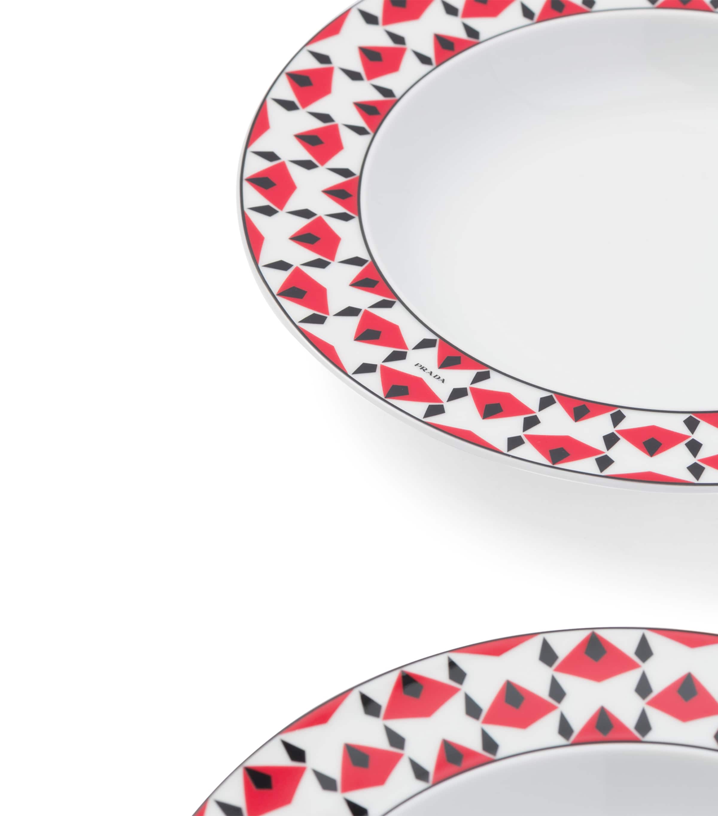 Prada Vienna soup plates set of 2 22cm, imported from the UK