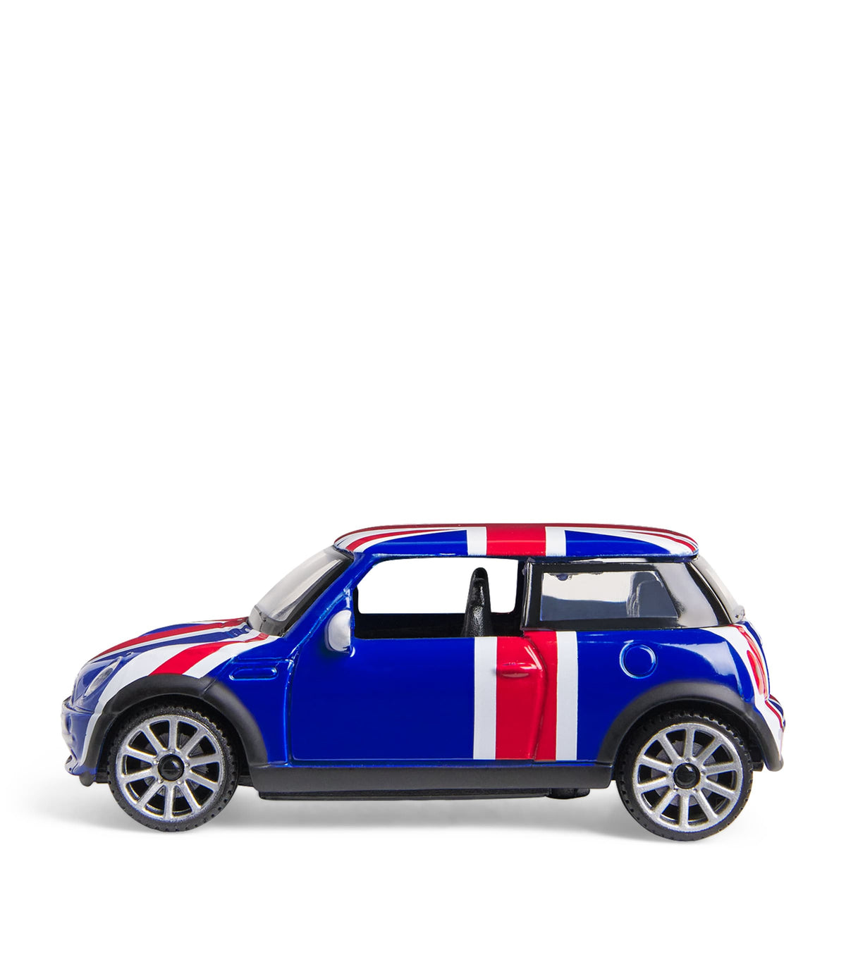 Harrods Union Jack Mini Cooper model car, UK version
