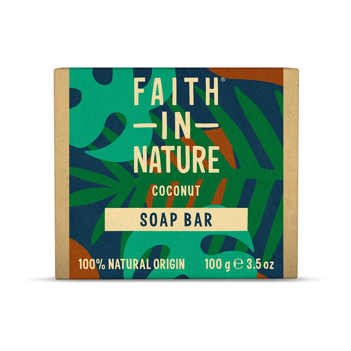 FAITH IN NATURE Soap Bar Coconut  100g GOODS Boots   