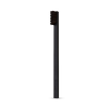 Apriori Midnight Black medium toothbrush, imported from the UK