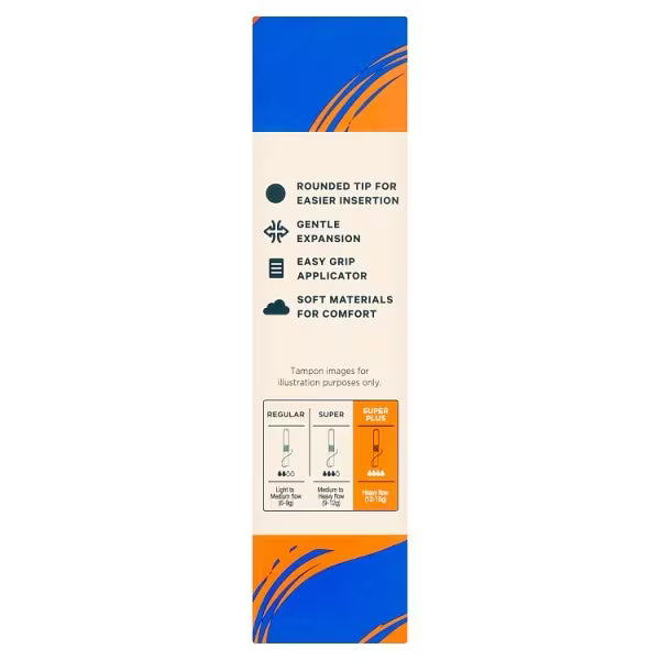 Superdrug Super Plus Applicator Tampon x12 (British brand)