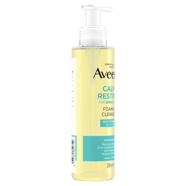 Aveeno Face Calm + Restore Cleanser 200ml - British product