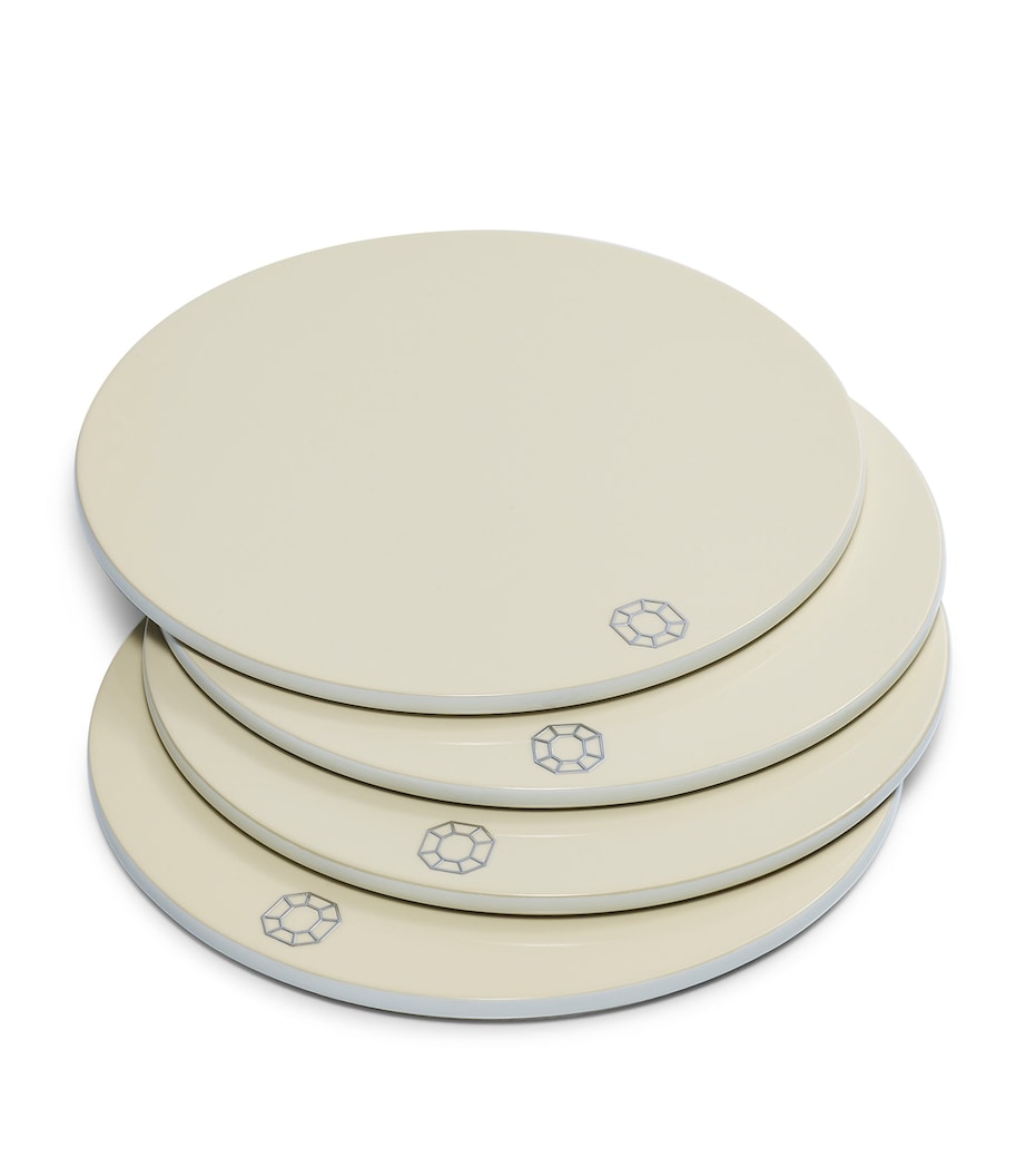 Baccarat Octogone coasters set of 4 - British product