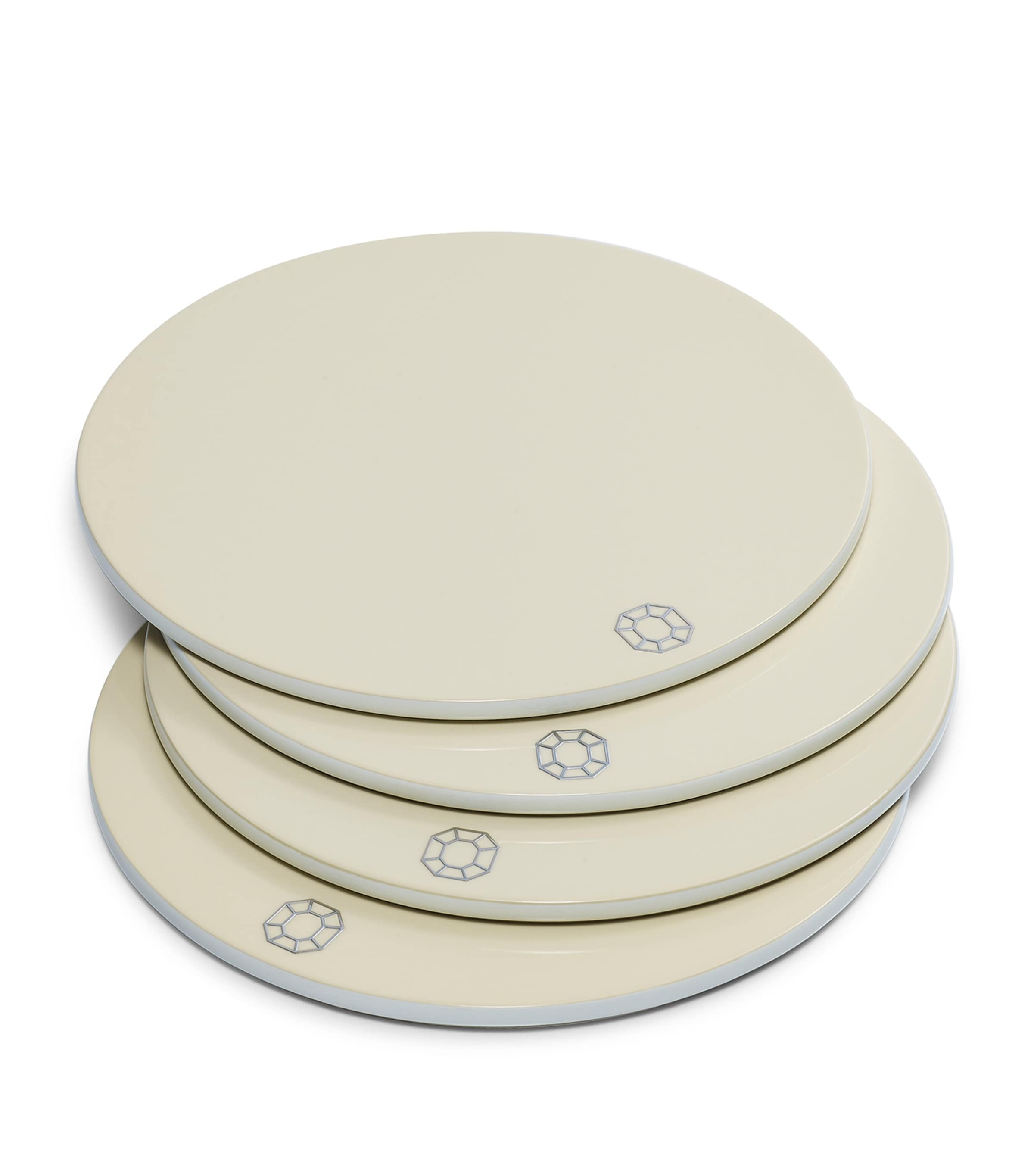 Baccarat Octogone coasters set of 4 - British product