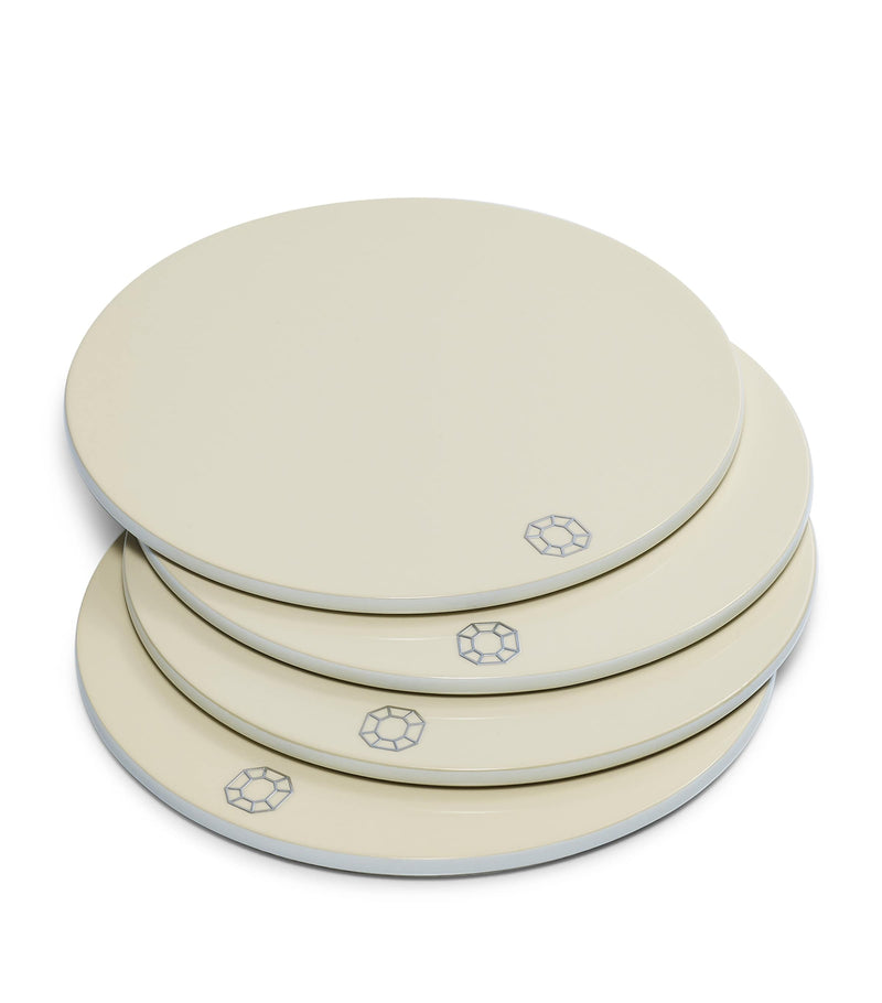 Baccarat Octogone coasters set of 4 - British product