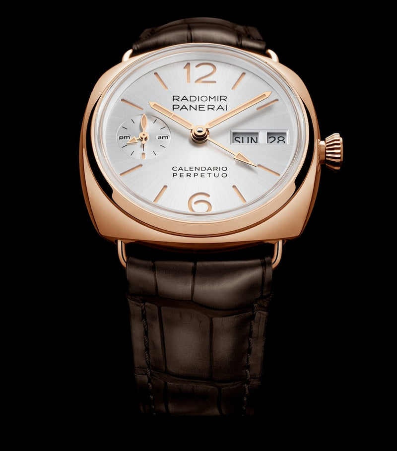 Panerai Radiomir perpetual calendar watch 45mm yellow gold, UK version