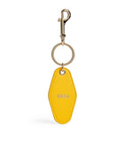 Harrods leather keyring with gold-tone foil 15cm, imported from the UK