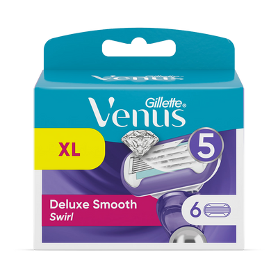 Holland & Barrett Venus Deluxe Smooth Swirl Razor Blade Refills- Buy online at McGrocer