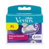 Venus Deluxe Smooth Swirl razor blades refill pack - British product