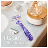 Venus Deluxe Smooth Swirl razor blades refill pack - British product