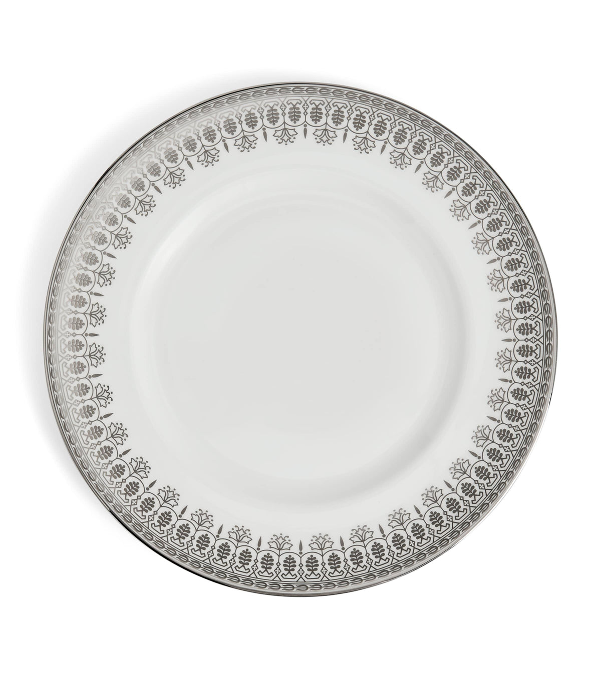 Wedgwood Silver Tonquin bone china plate 27cm (British brand)
