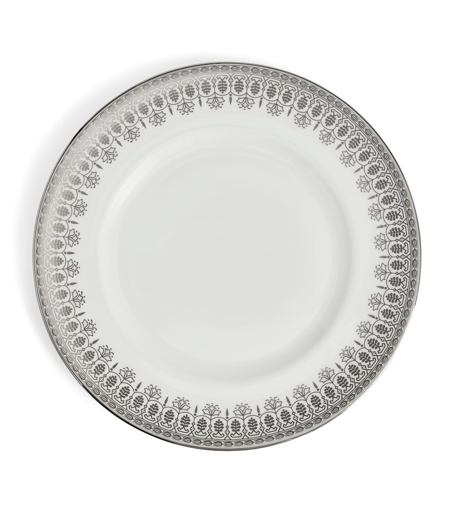 Wedgwood Silver Tonquin bone china plate 27cm (British brand)