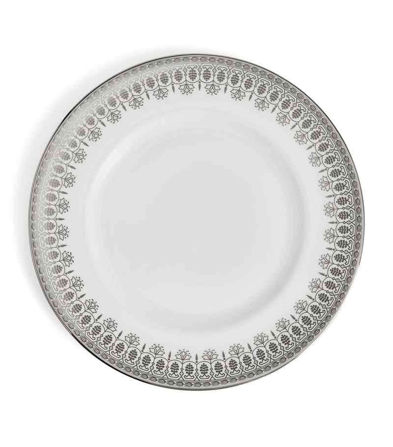 Wedgwood Bone China Silver Tonquin Plate (27cm)