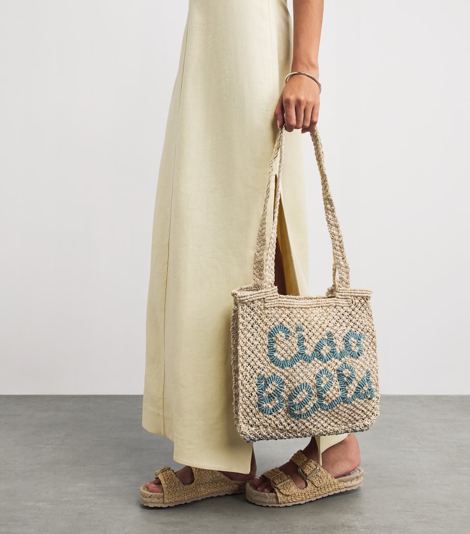 Sac cabas en jute Ciao Bella de Jacksons (marque britannique)