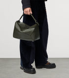 LOEWE Puzzle large leather top-handle bag, UK version