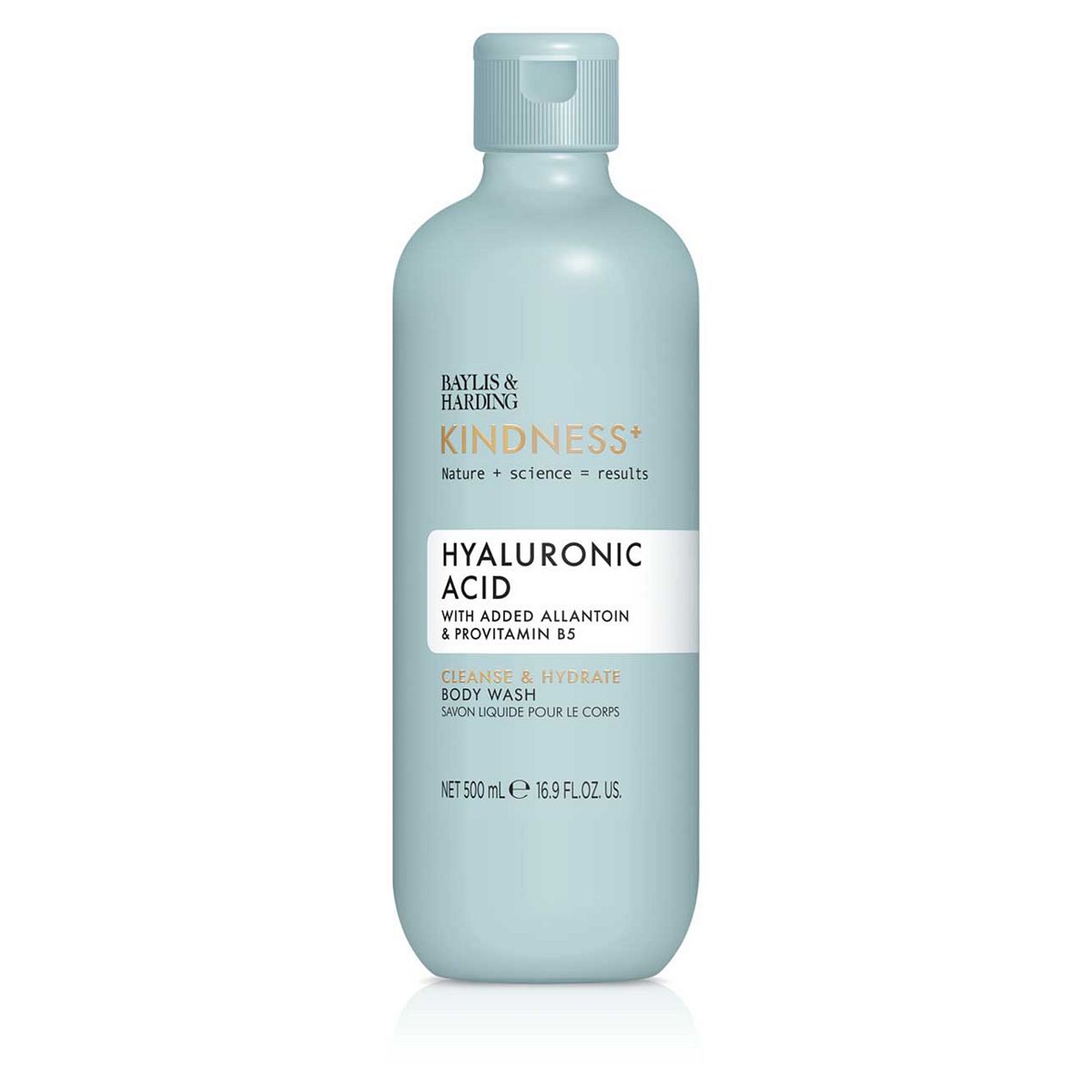 Baylis & Harding Kindness Hyaluronic Acid 500ml Cleanse & Hydrate Body Wash GOODS Boots   