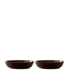 Set of two LSA International porcelain starter pasta bowls, 20cm, UK version